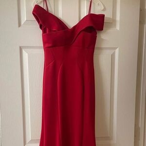 Red Evening Dress
